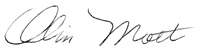 Olin Mott Signature